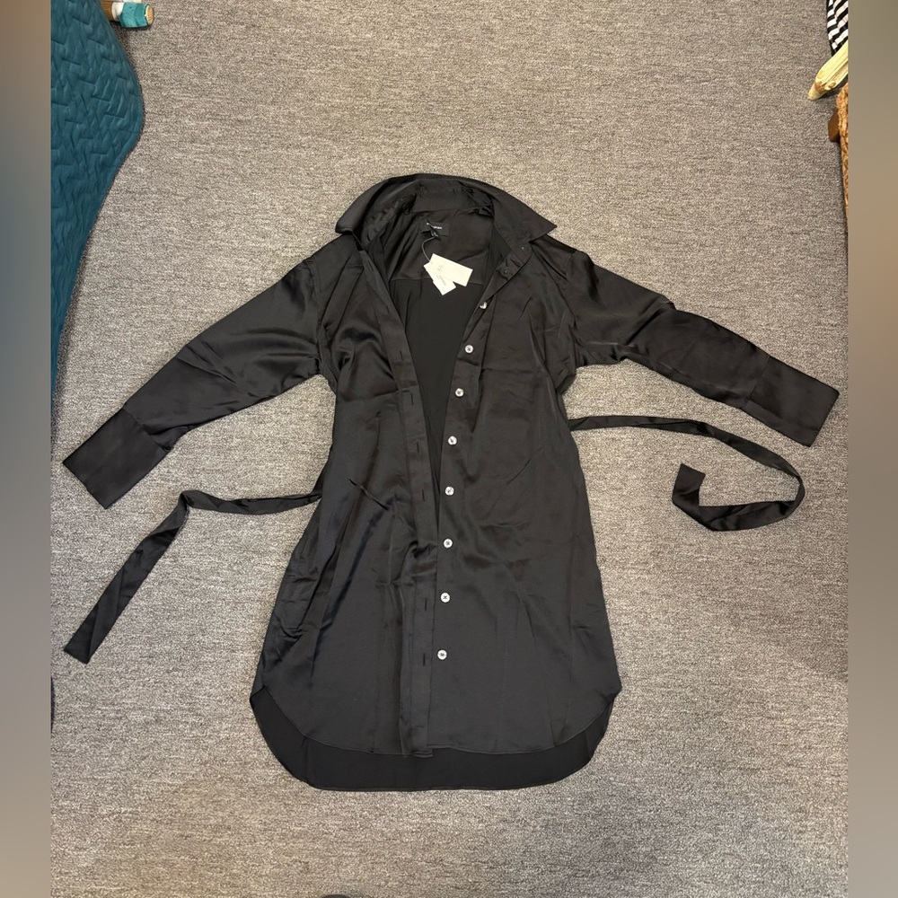 Banana Republic Black Midi Dress